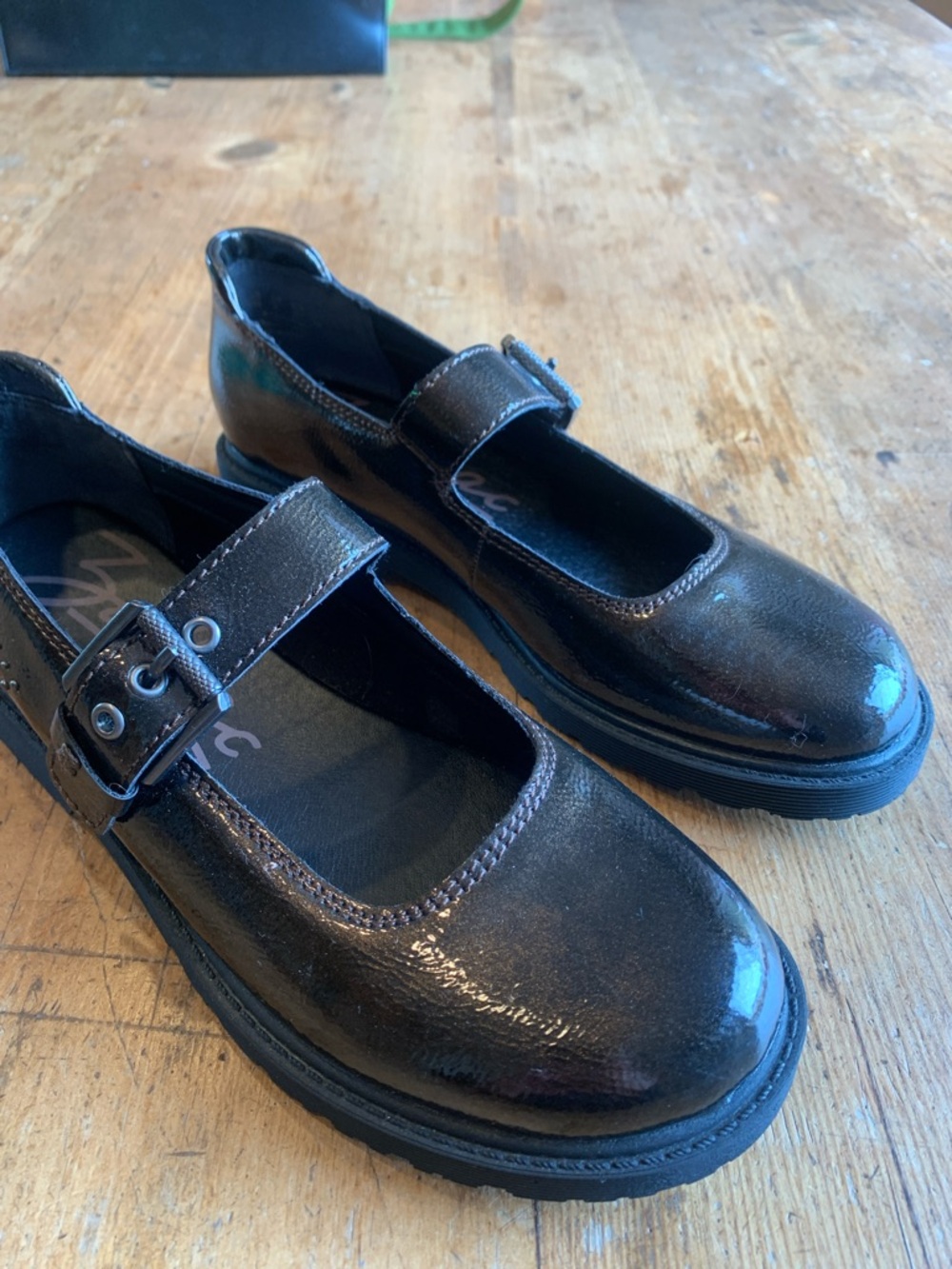 Zodiac Raya Buckle  Brown Mary Jane Flat